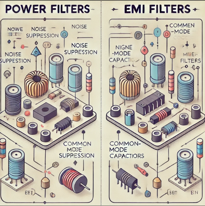 What Is the Difference Between Power Filters and EMI Filters