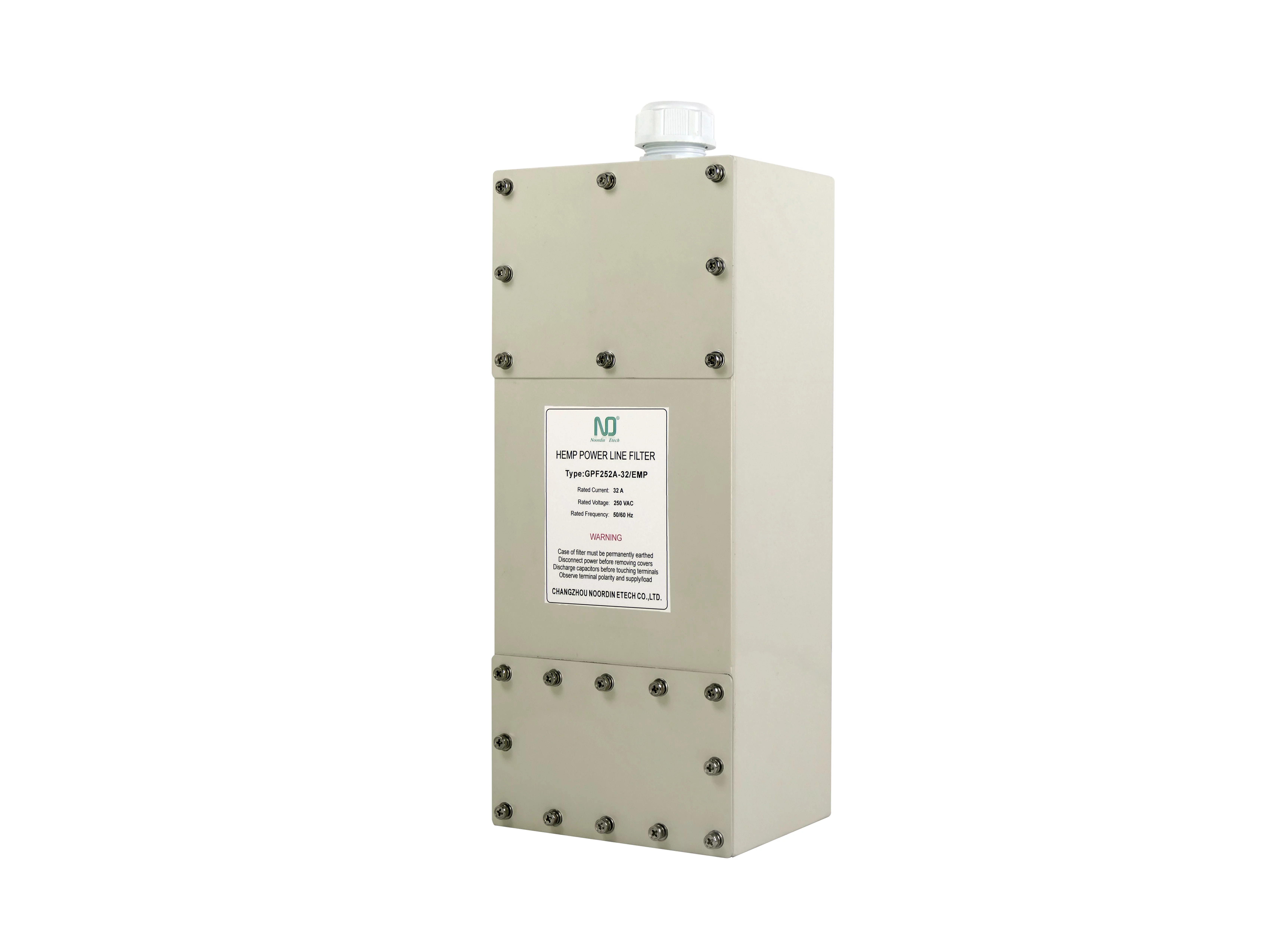 Standard HEMP/HPM Power Line Filter