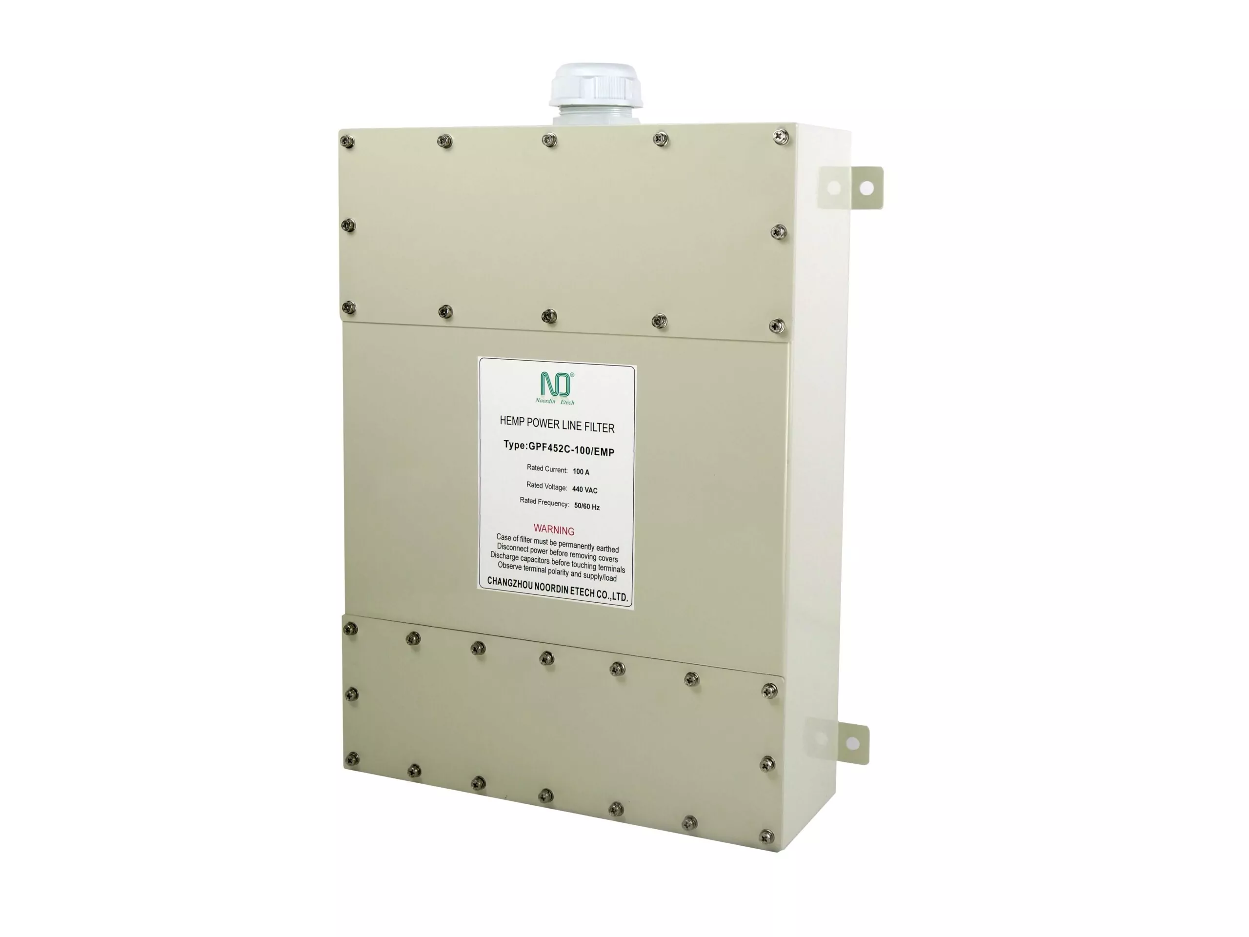 High Performance 3 Phase HEMP HPM Power Line Filter