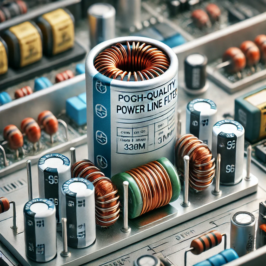 power-line-filter-installed-in-an-electrical-circuit