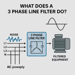 3 phase line filter