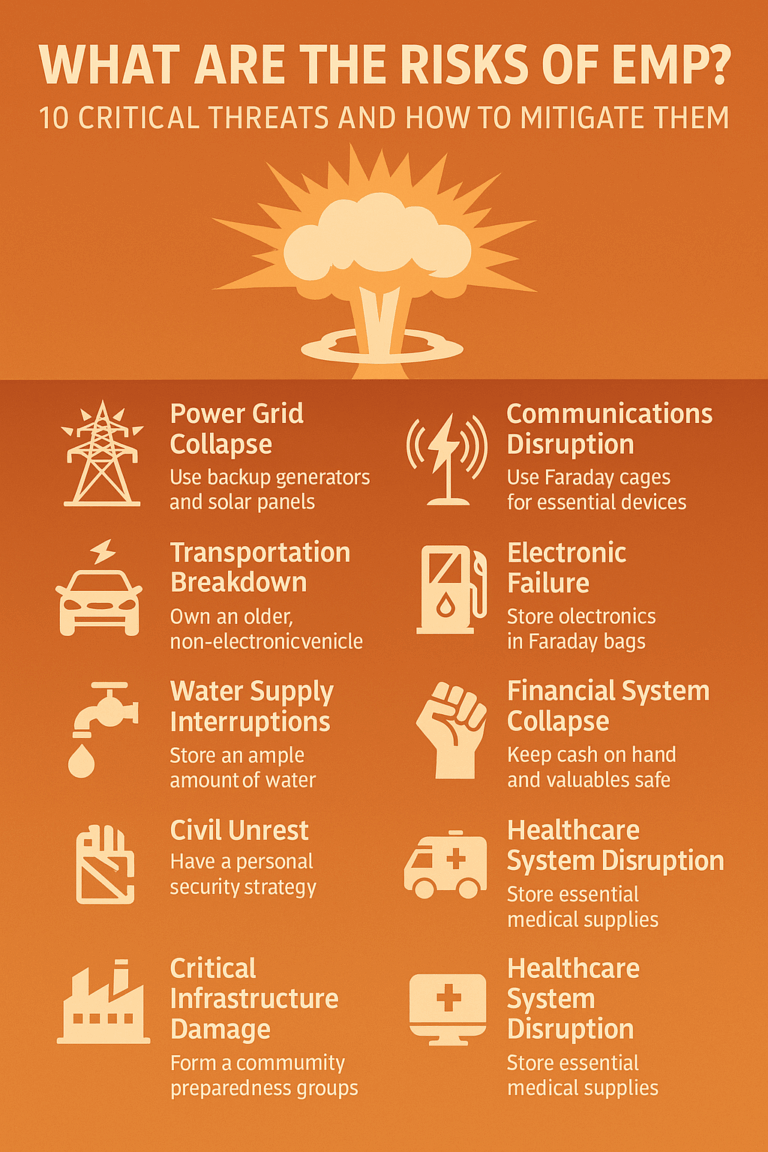 10 Critical Risks What Are the Risks of EMP? 10 Critical Threats and How to Mitigate Them