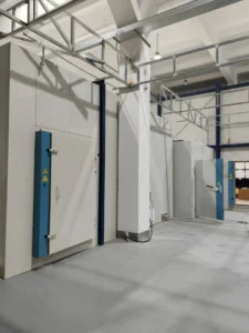EMP shielded door